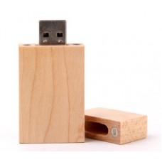 Pen Drive Eco de Madeira Personalizado